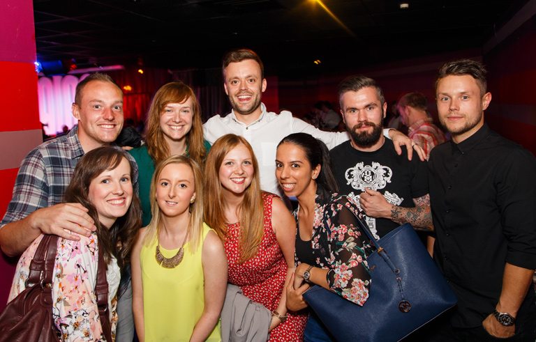Groups - photo of a group of happy customers