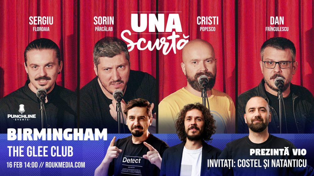 Una Scurta | Live Comedy at The Glee Club