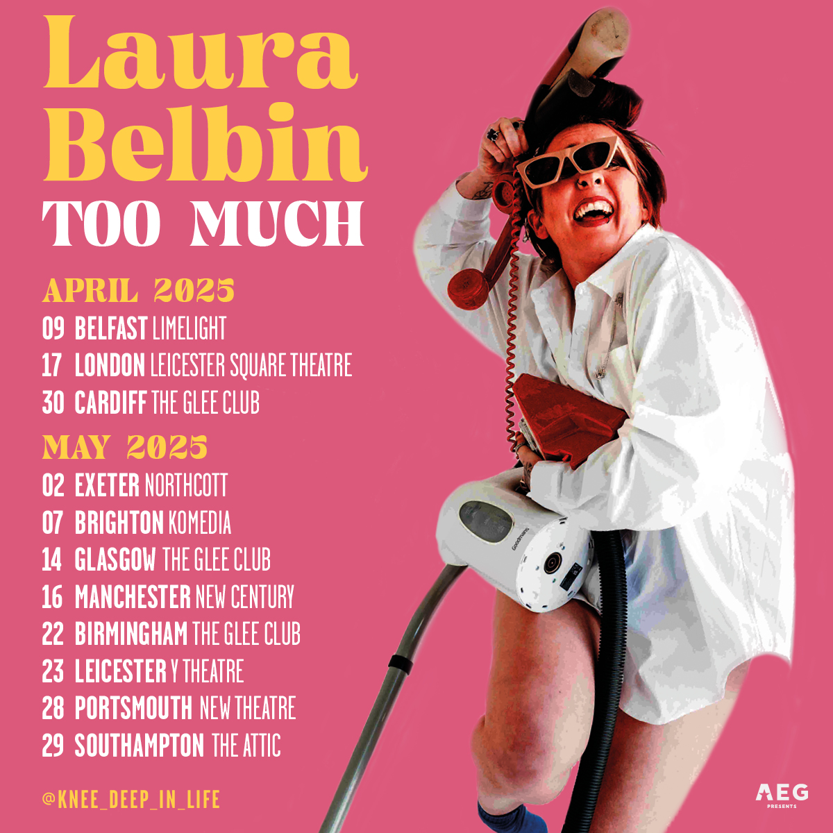 Laura Belbin - live comedy at The Glee Club Glasgow