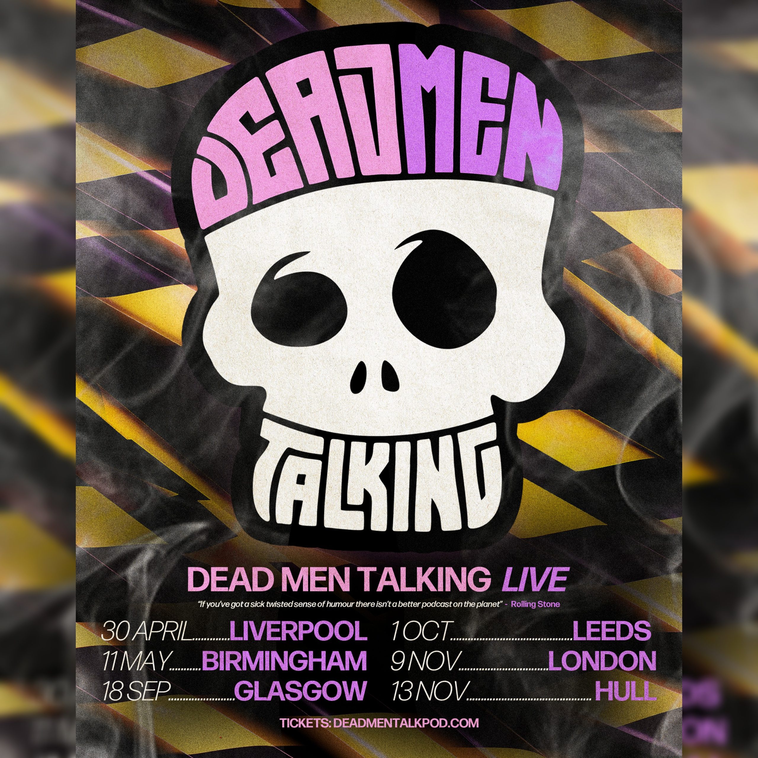 Dead Men Talking - live comedy at The Glee Club Birmingham