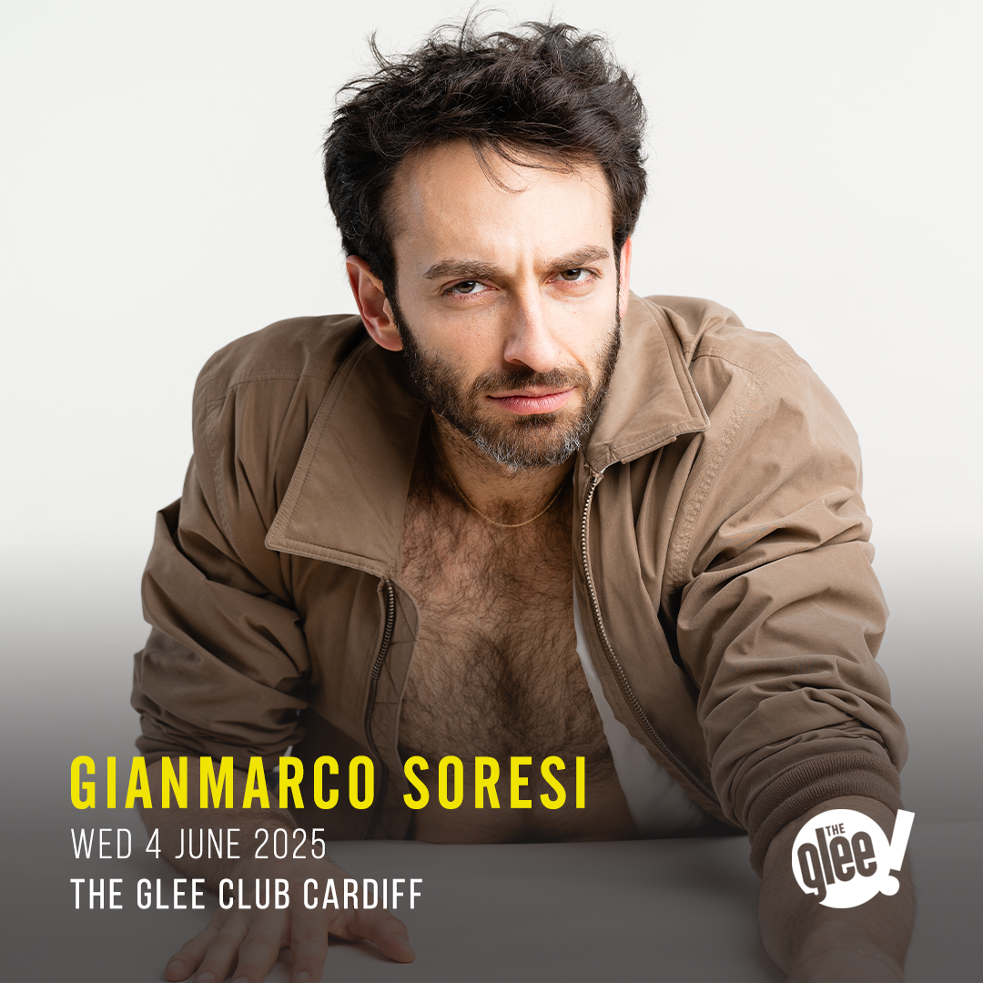 Gianmarco Soresi - live comedy at The Glee Club Cardiff