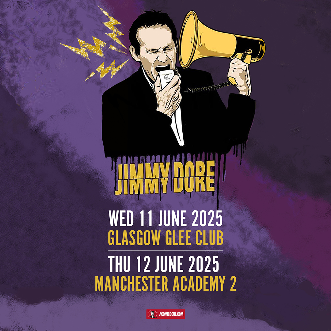 Jimmy Dore - live comedy at The Glee Club Glasgow