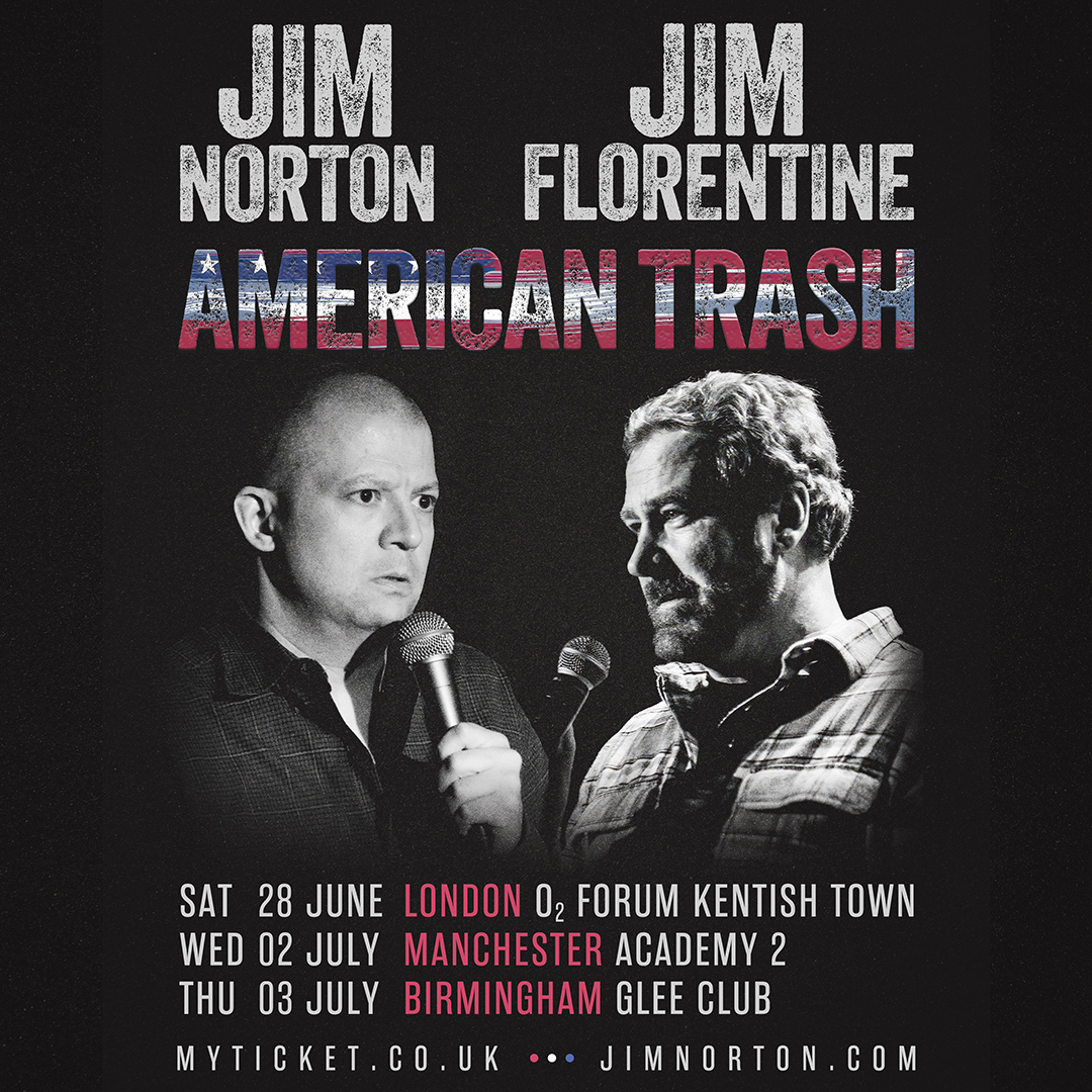 Jim Norton & Jim Florentine - live comedy at The Glee Club Birmingham