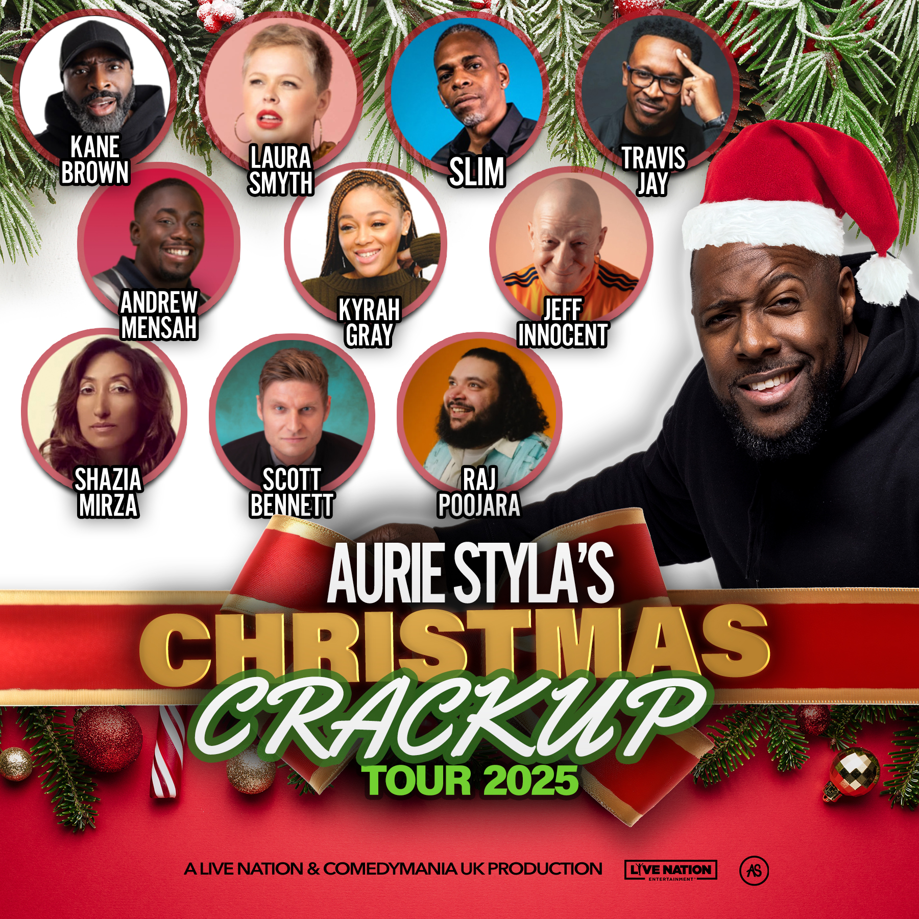 Aurie Styla - live comedy at The Glee Club Leeds