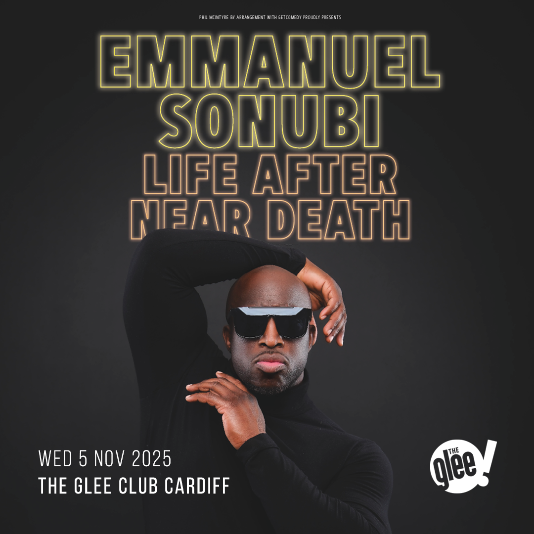 Emmanuel Sonubi - live comedy at The Glee Club Cardiff