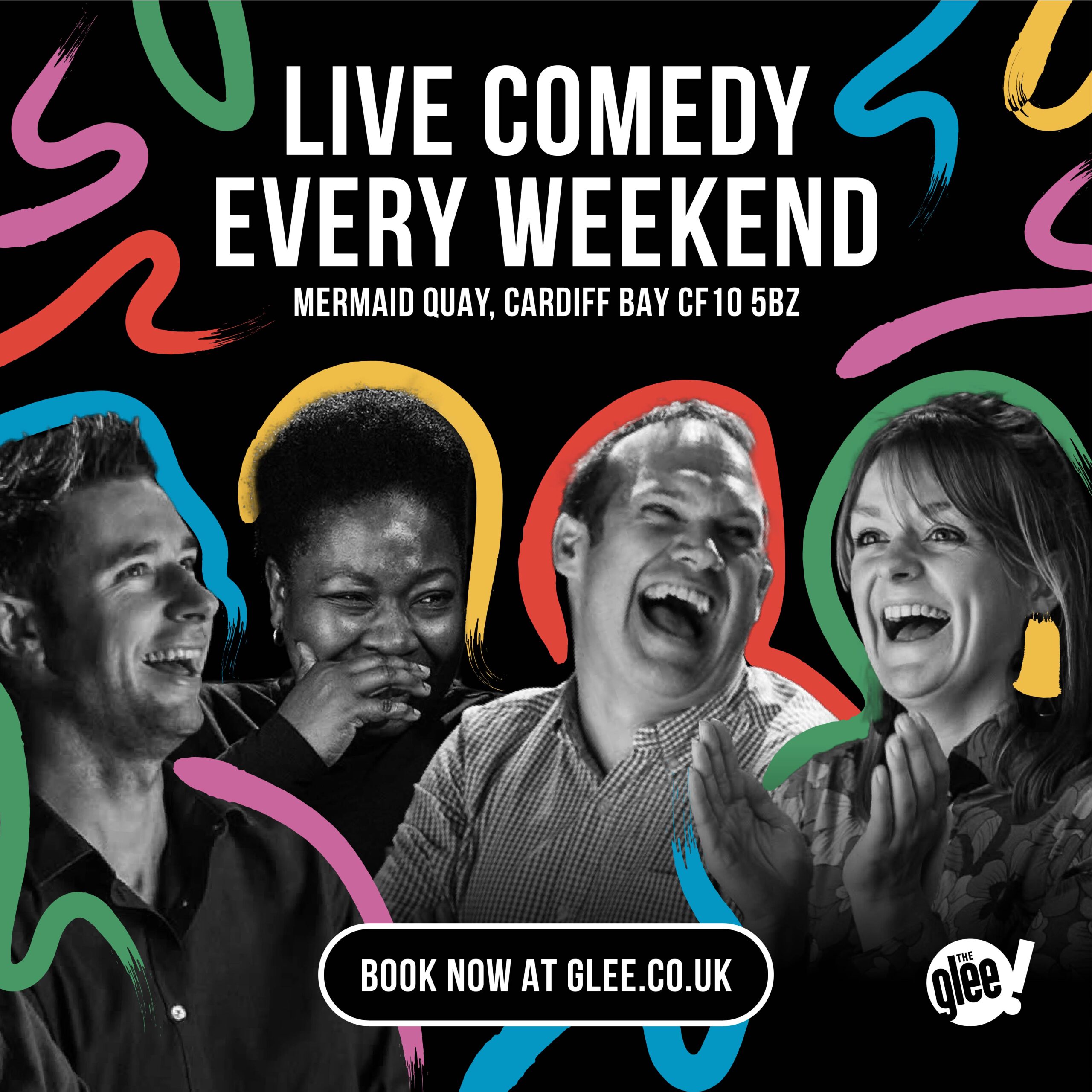 Live Comedy Every Weekend at The Glee Club Cardiff