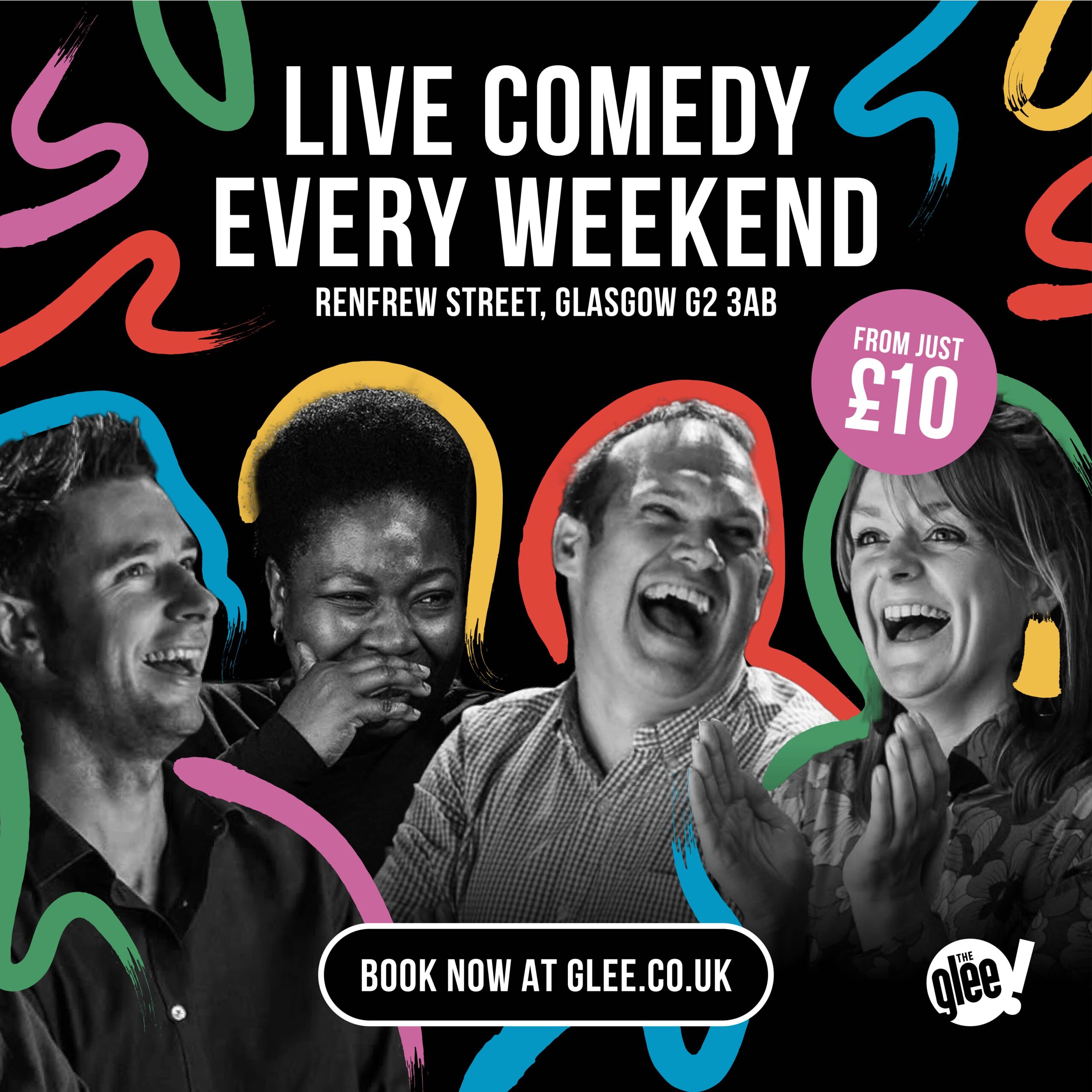 Live Comedy Every Weekend - Glasgow
