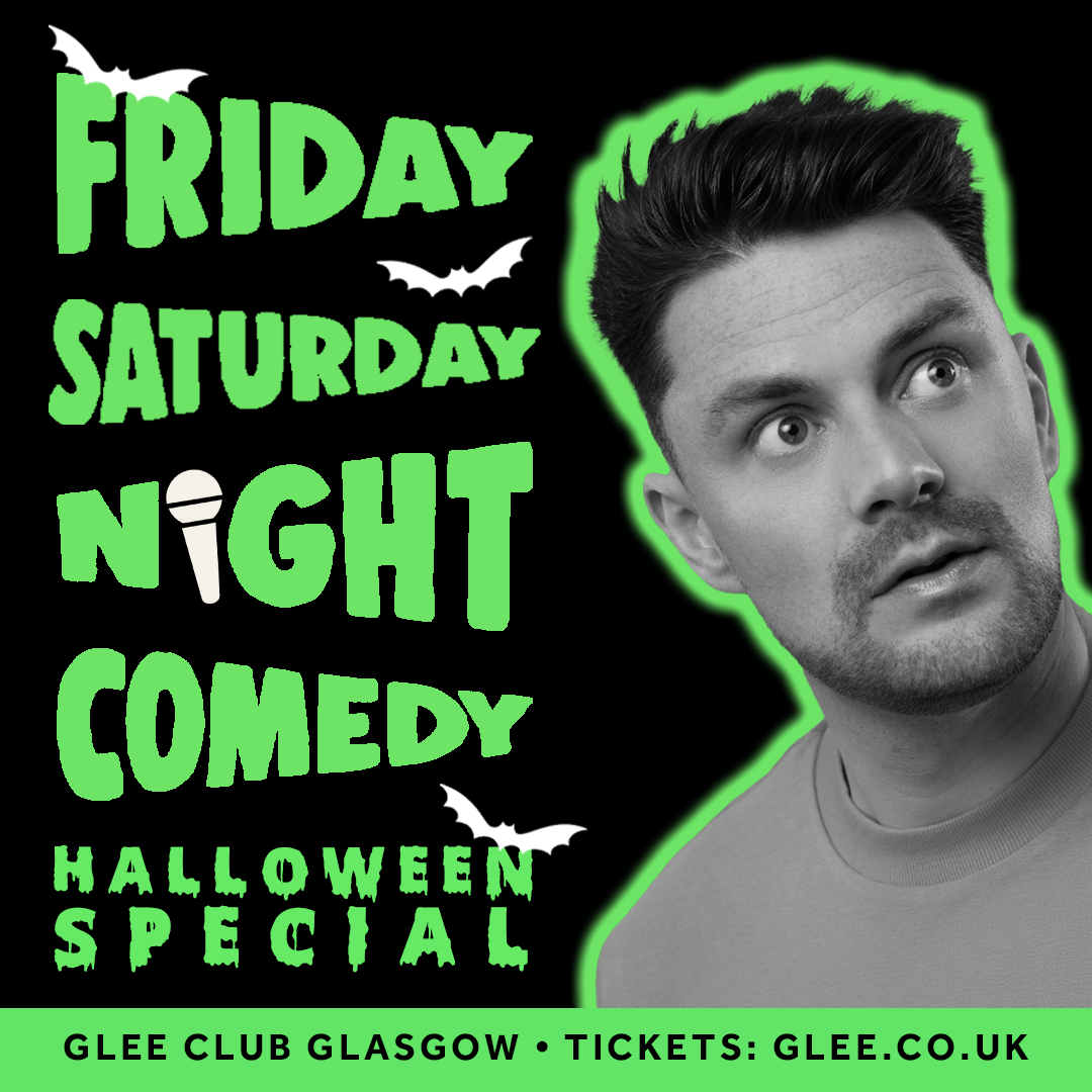 Halloween Comedy Specials - live comedy at The Glee Club Glasgow
