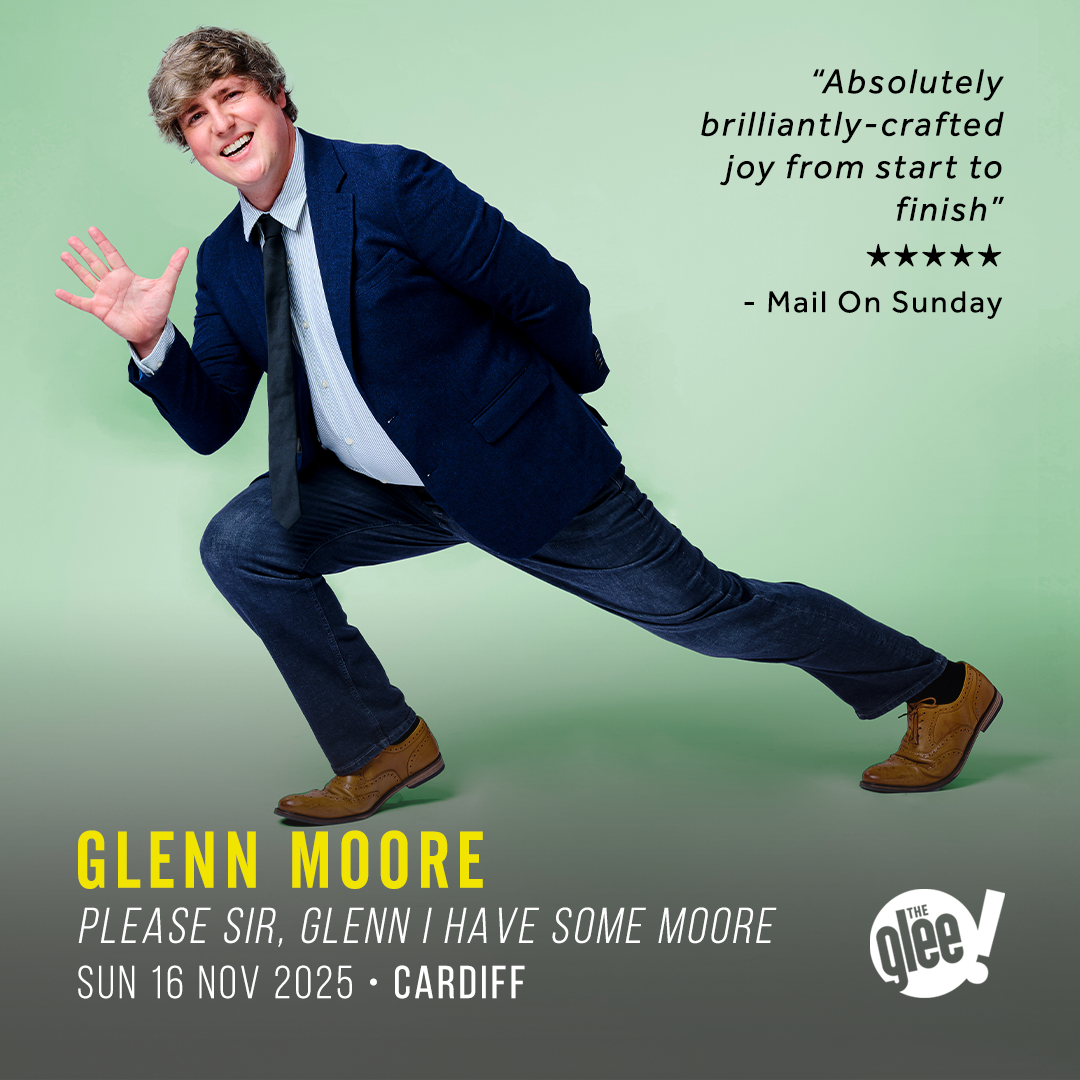 Glenn Moore - live comedy at The Glee Club Cardiff