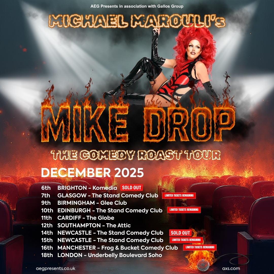 Michael Marouli - live drag at The Glee Club Birmingham
