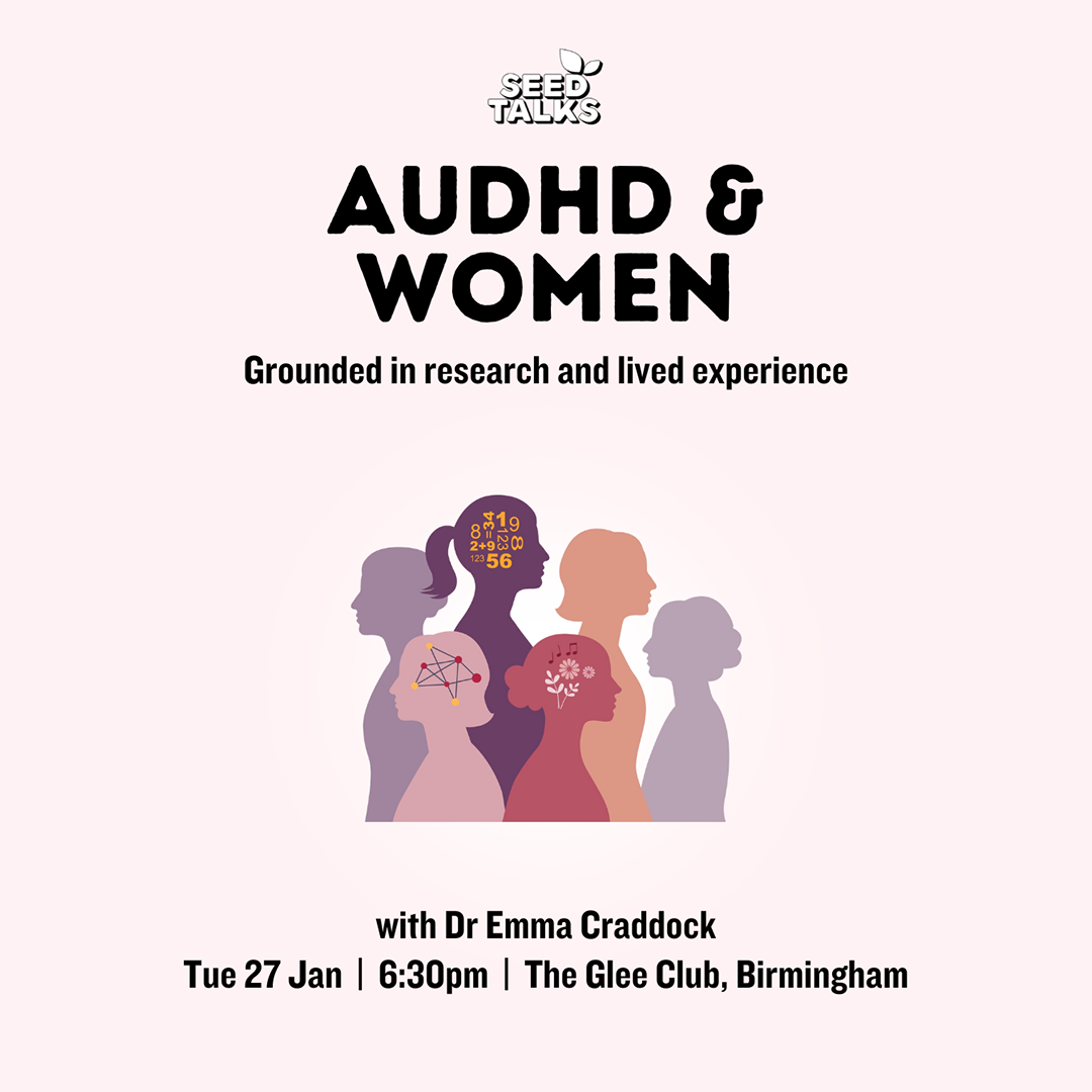 Seed Talks - live talk at The Glee Club Birmingham