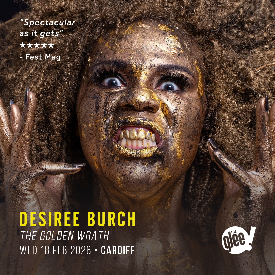 Desiree Burch - live comedy at The Glee Club Cardiff