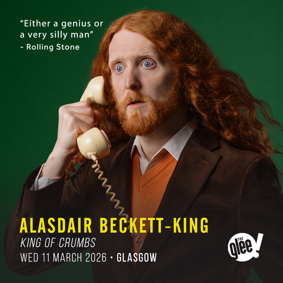 Alasdair Beckett-King - live comedy at The Glee Club Glasgow