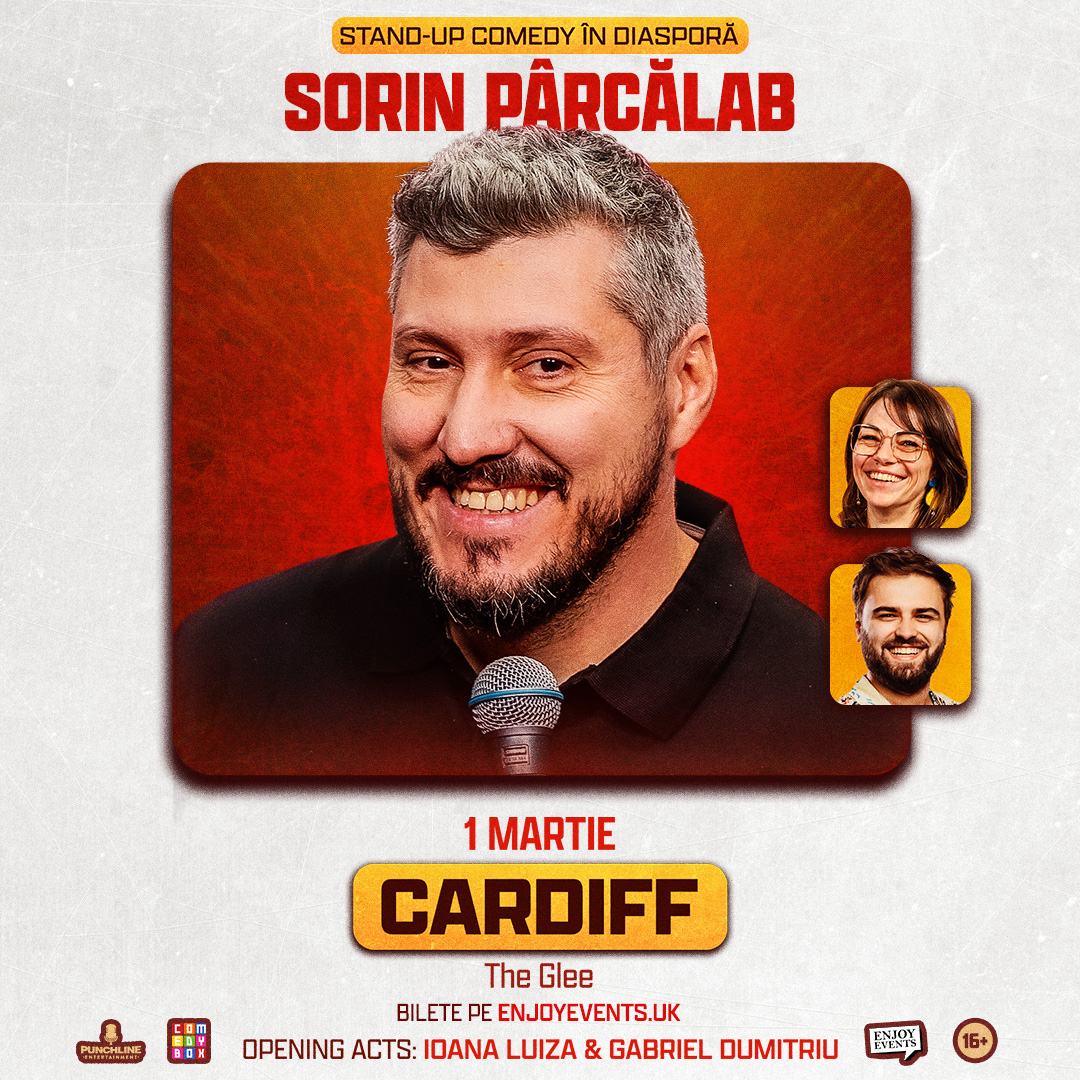Sorin Pârcălab - live comedy at The Glee Club Cardiff