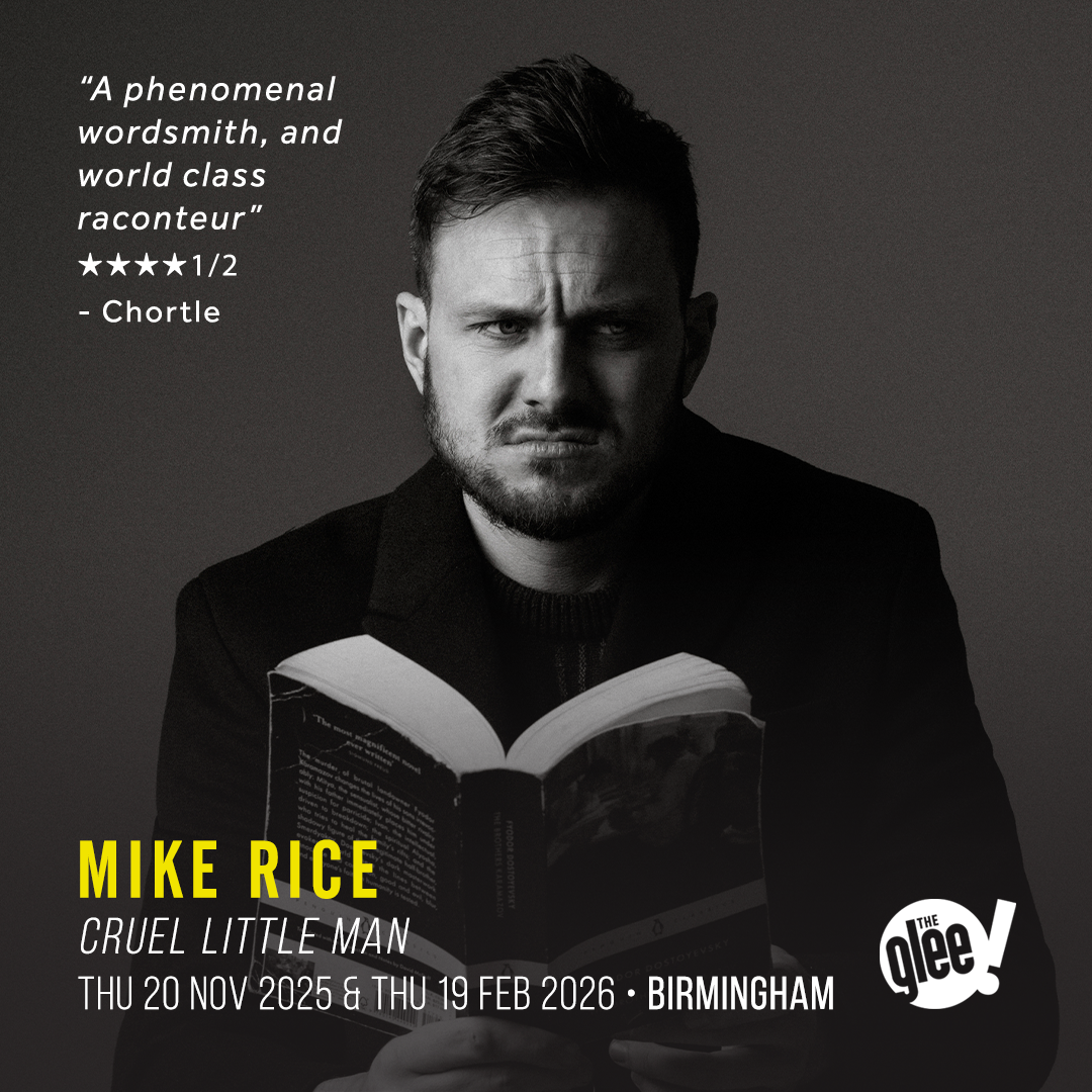 Mike Rice - live comedy at The Glee Club Birmingham
