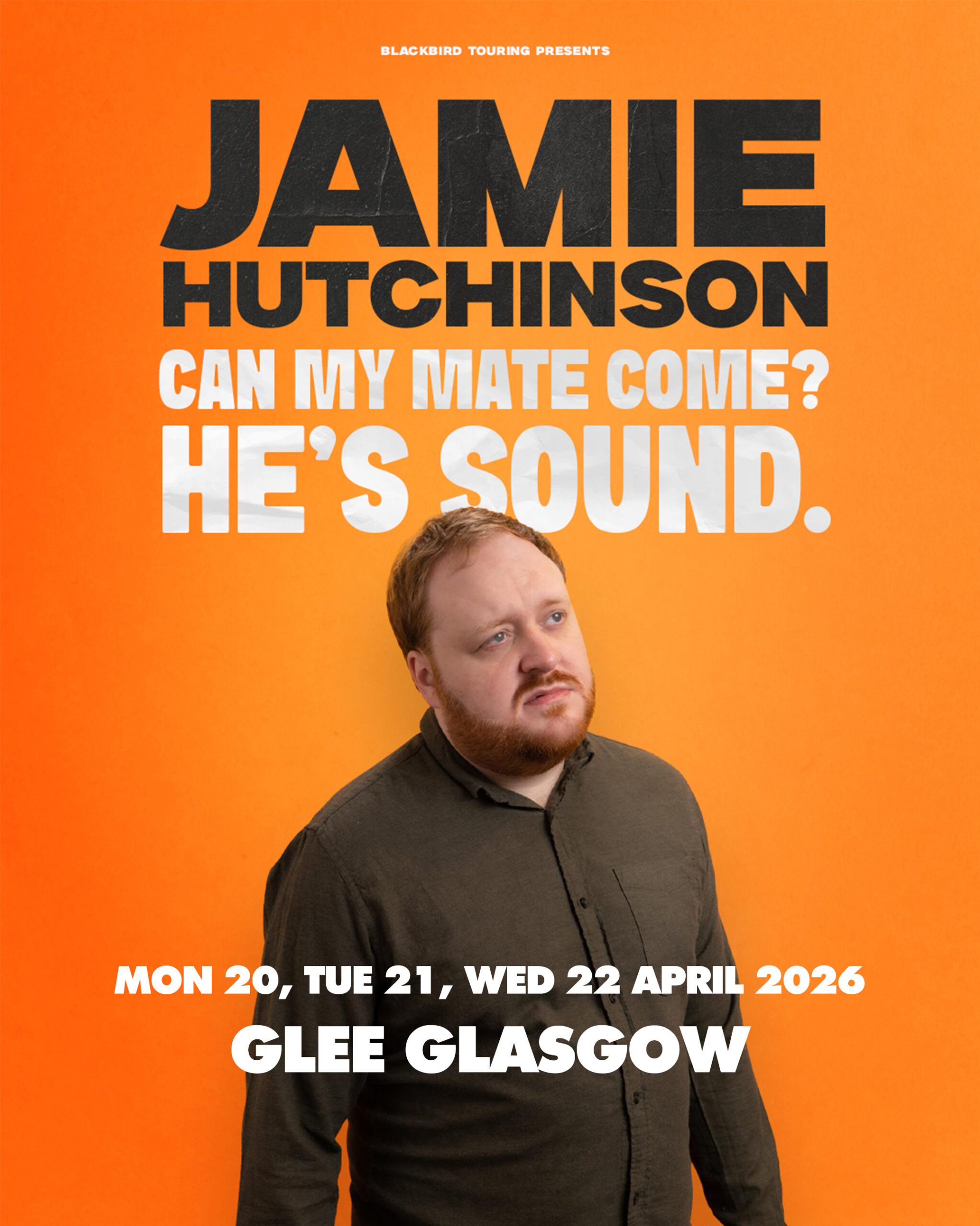 Jamie Hutchinson - Live at Glasgow Glee Club