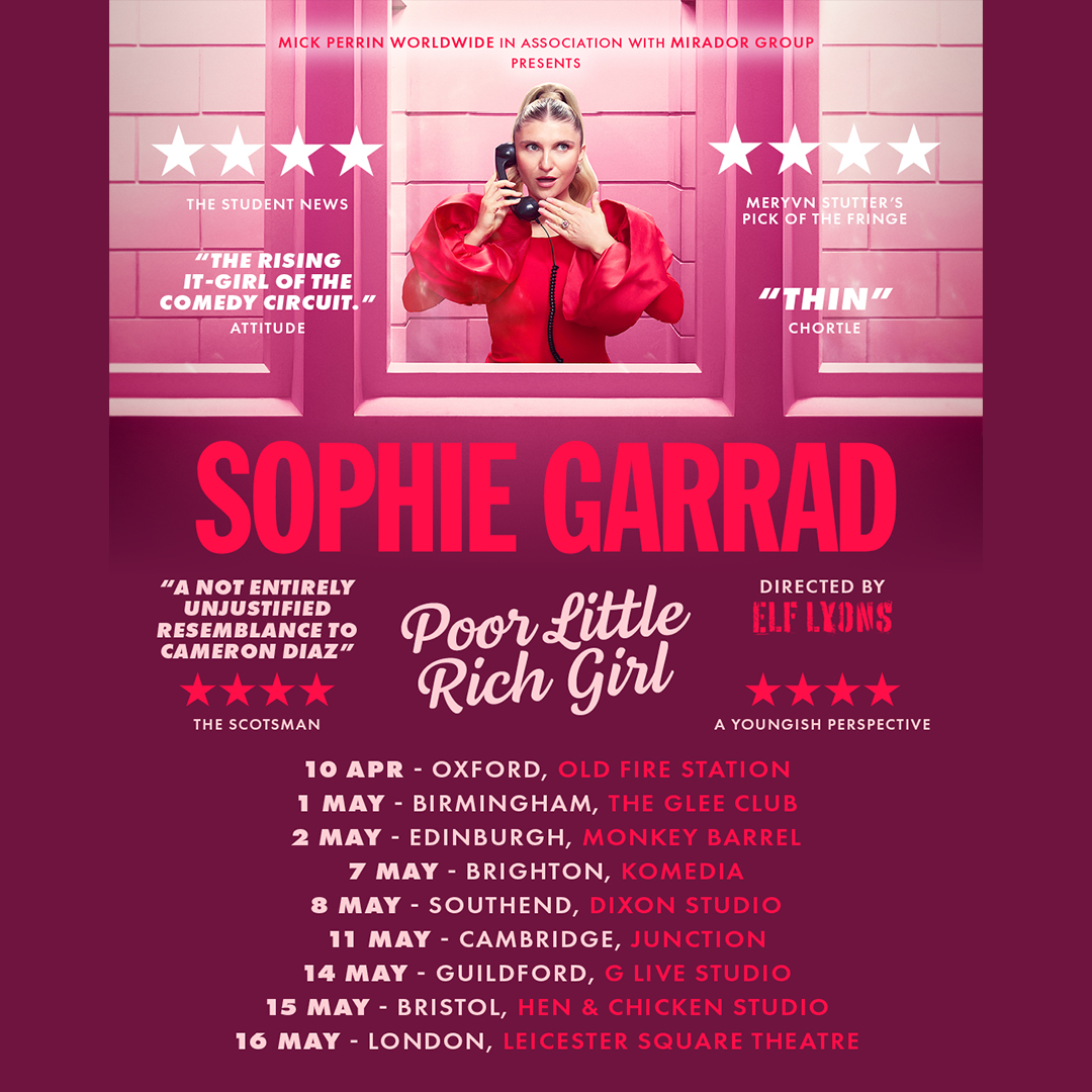 Sophie Garrad - live comedy at The Glee Club Birmingham