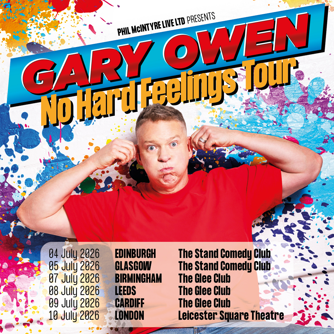 Gary Owen - live comedy at The Glee Club Leeds