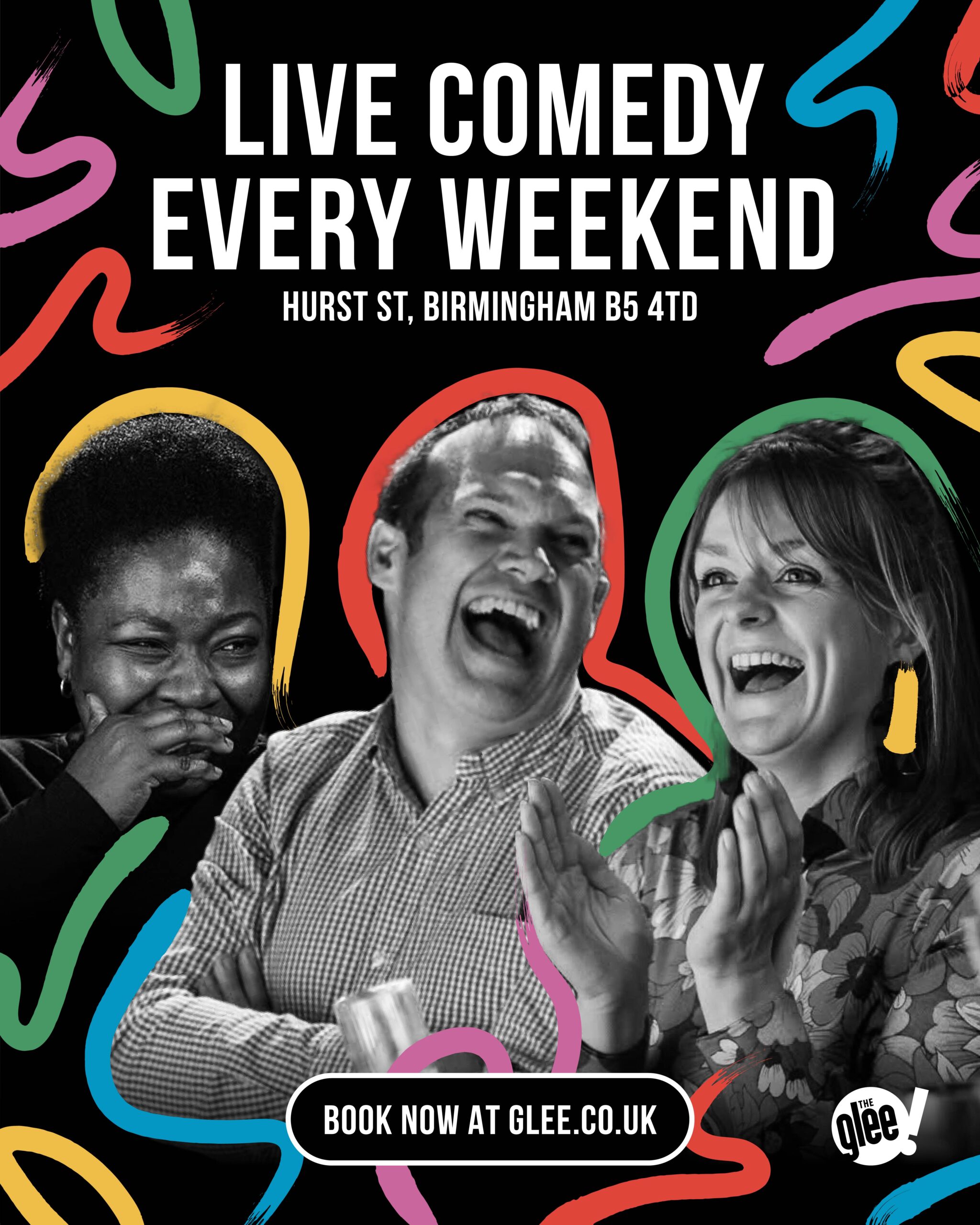 Live Comedy Every Weekend at The Glee Club Birmingham