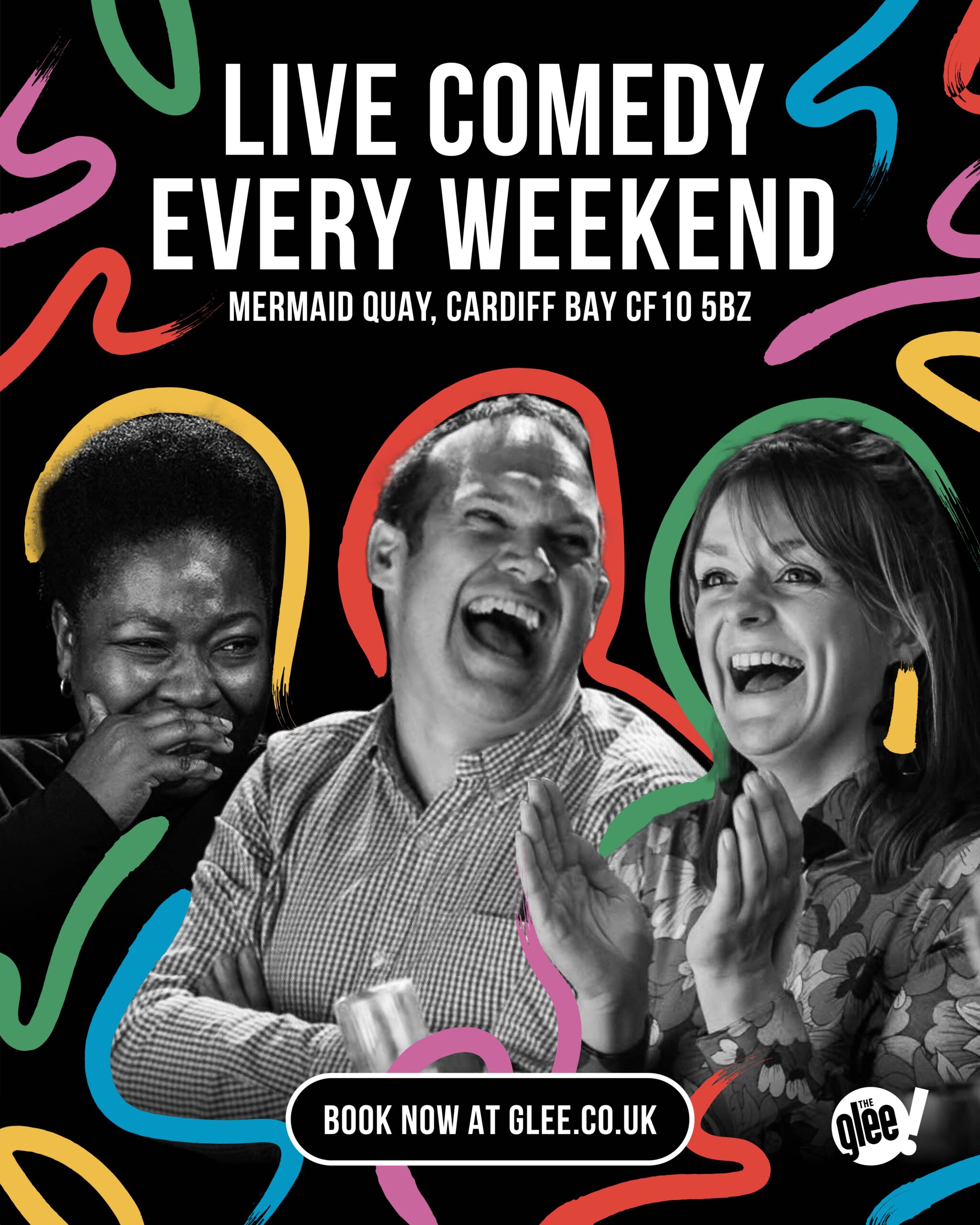 Live Comedy Every Weekend at The Glee Club Cardiff