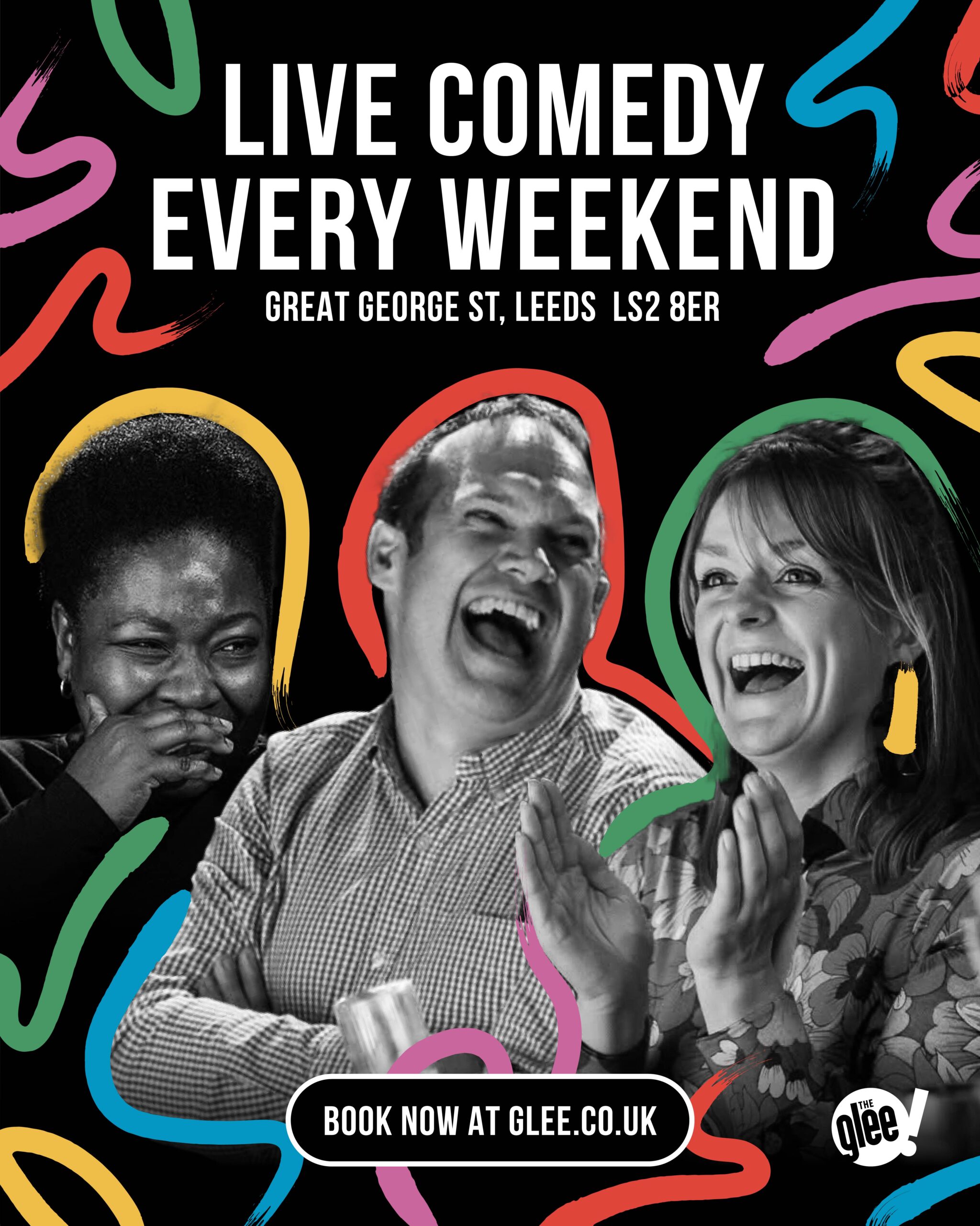 Live Comedy Every Weekend at The Glee Club Leeds