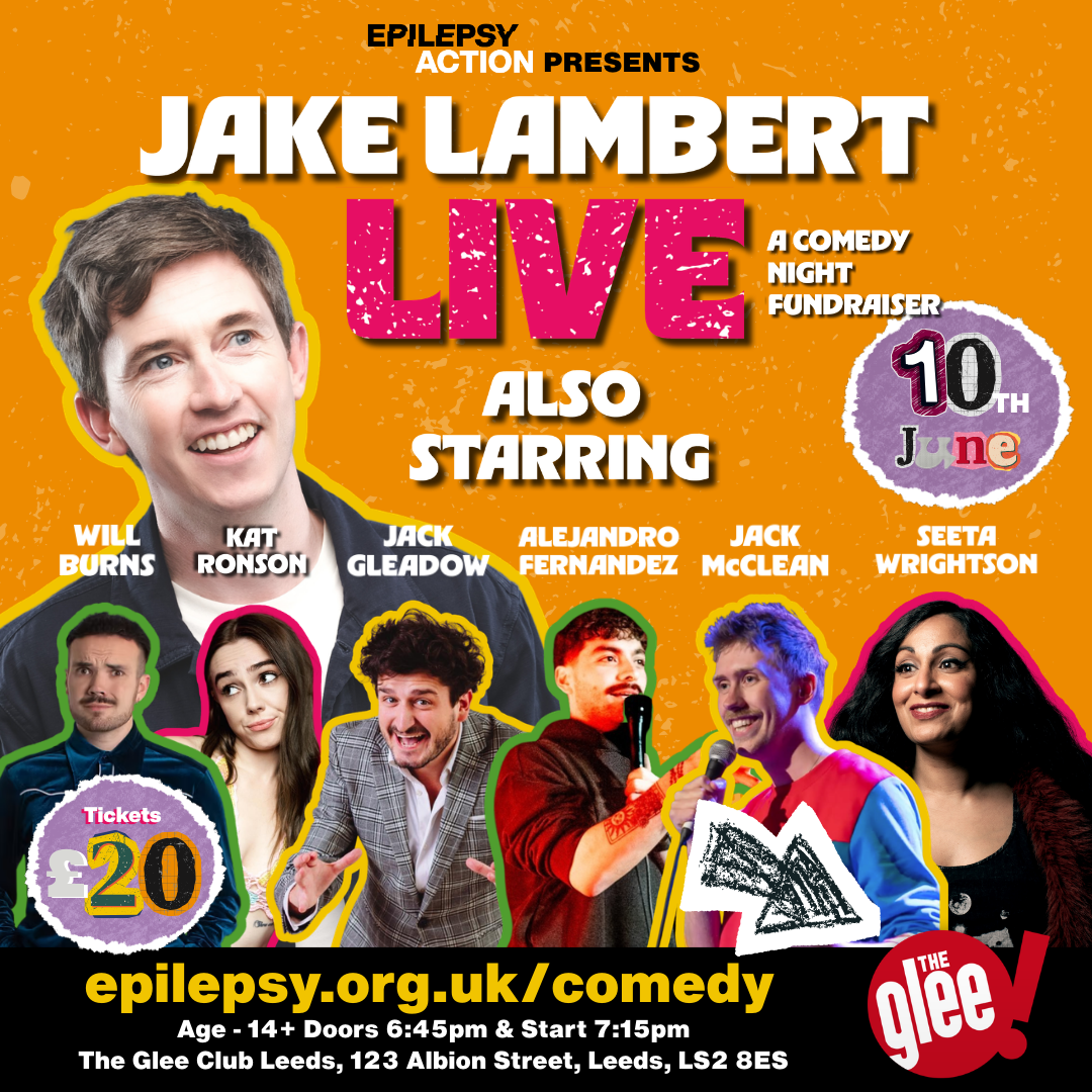 Epilepsy Action Comedy Night - live comedy at The Glee Club Leeds