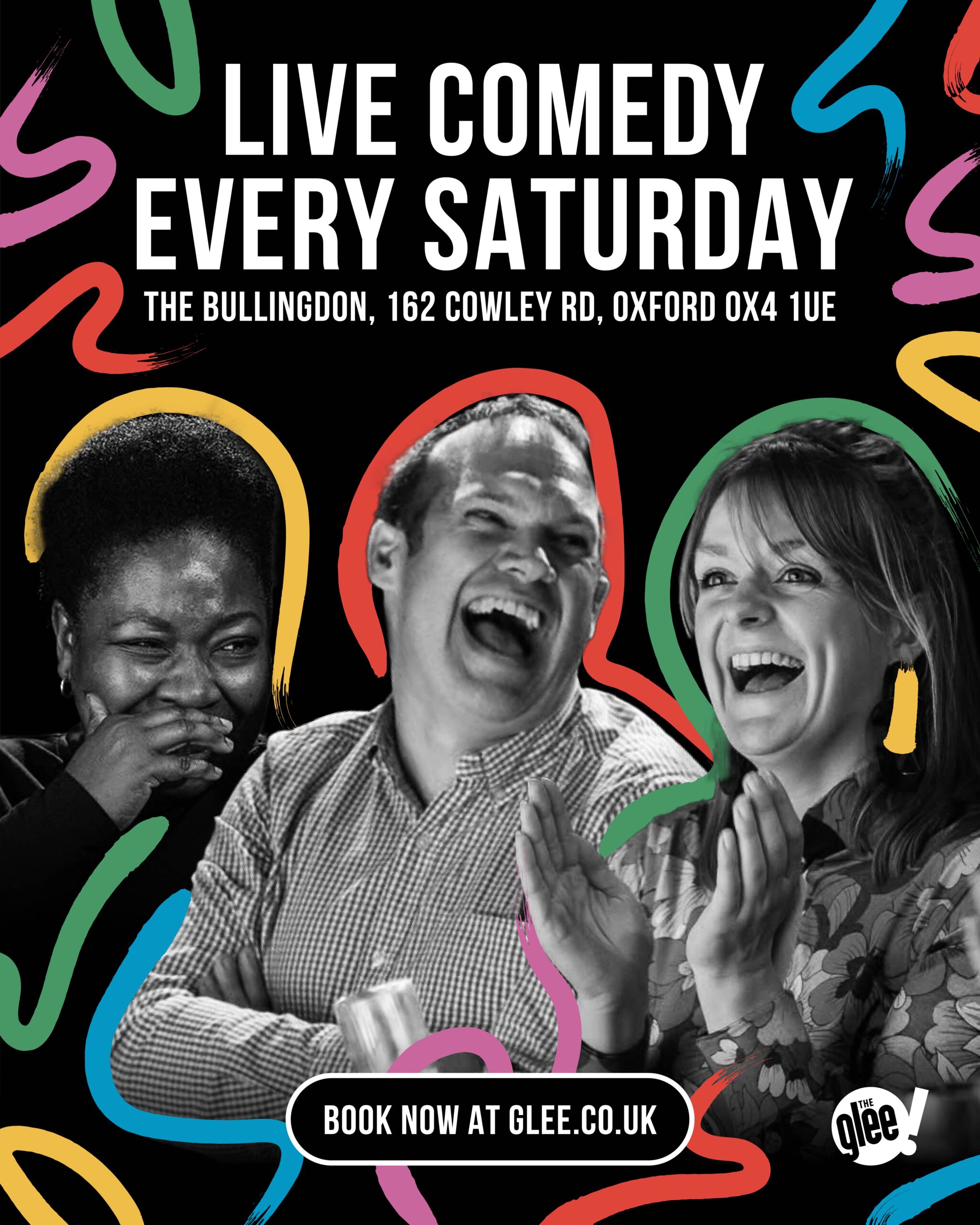 Live Comedy Every Weekend at The Glee Club Oxford