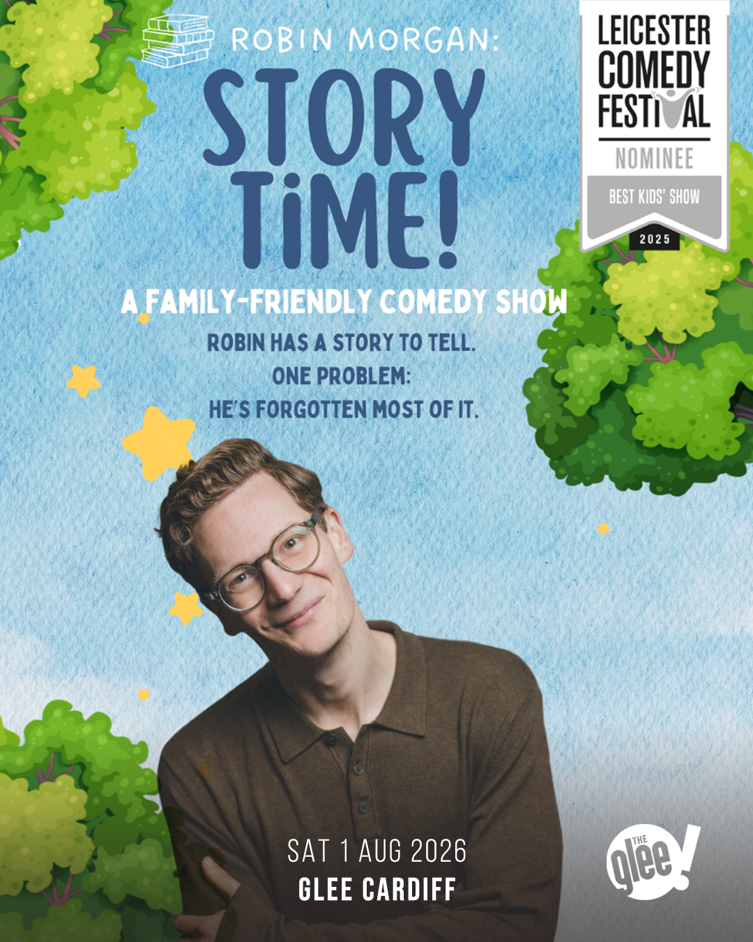 Robin Morgan - Family Friendly Comedy live at Glee Cardiff - Aug 2026