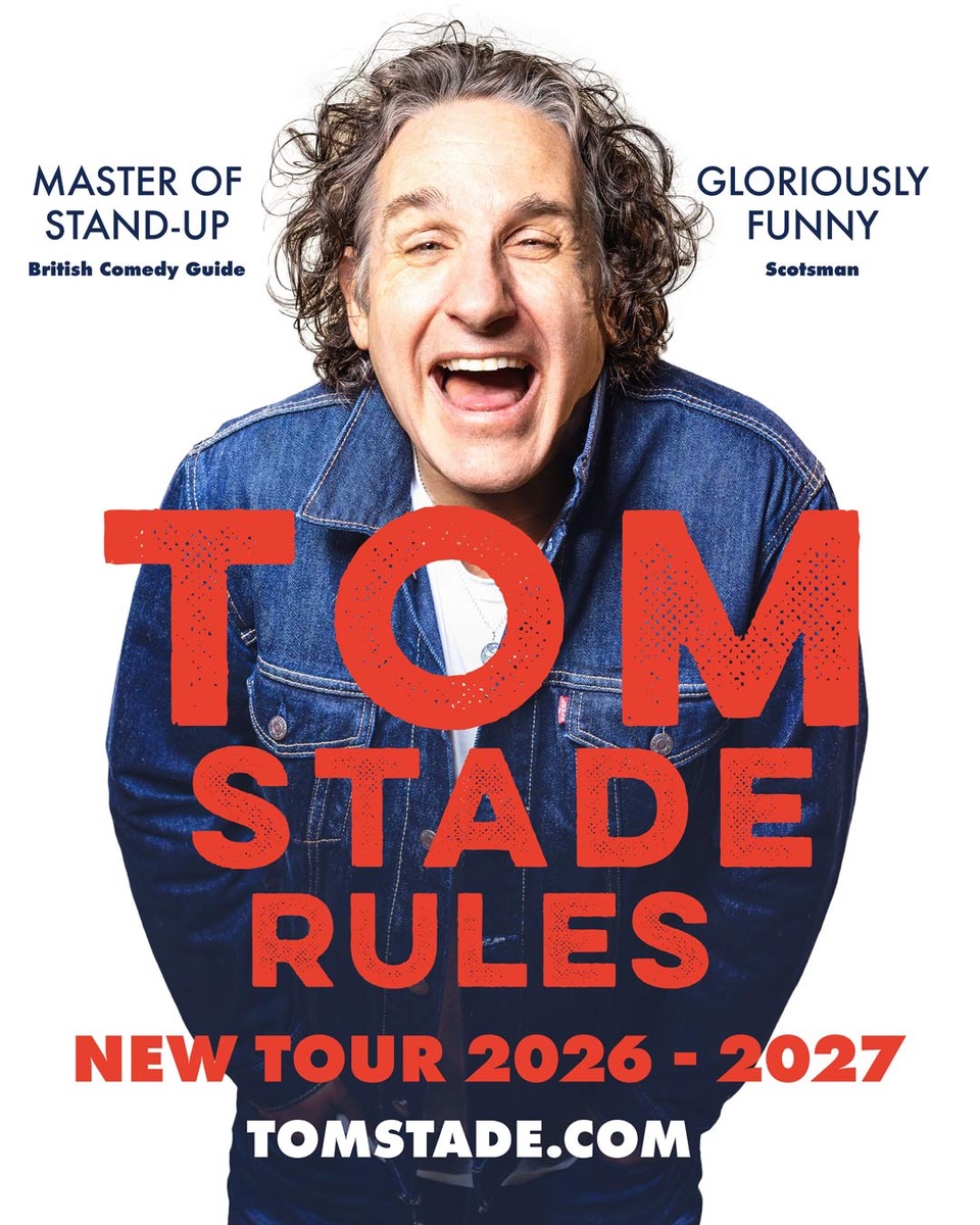Tom Stade - live comedy at Leeds Glee - Oct 2026