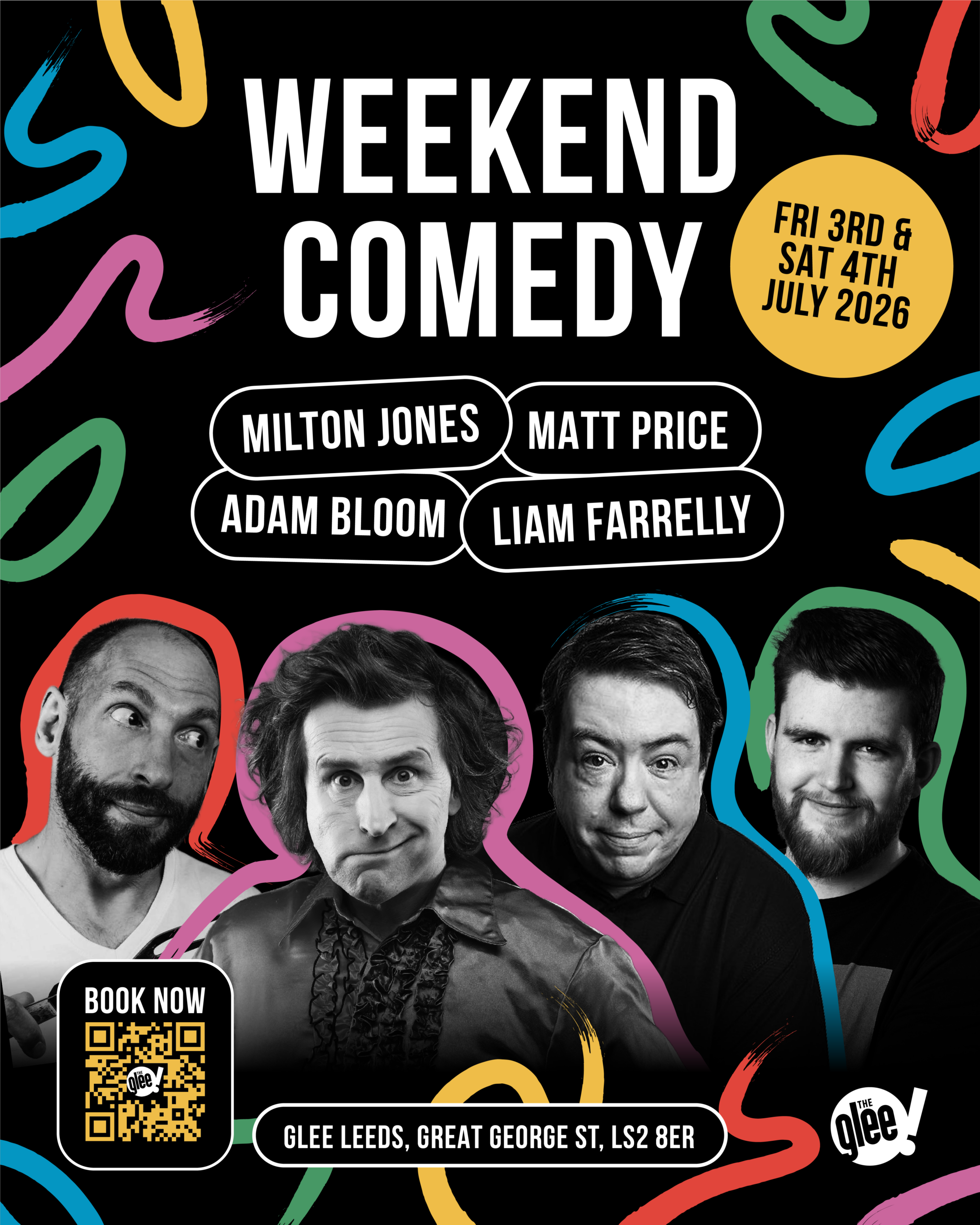 Milton Jones - live comedy at The Glee Club Leeds - July 2026