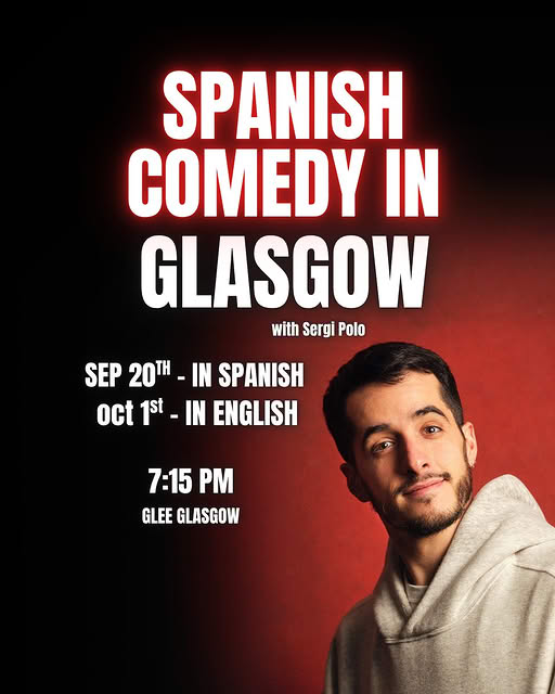 Sergi Polo - live comedy at The Glee Club Glasgow